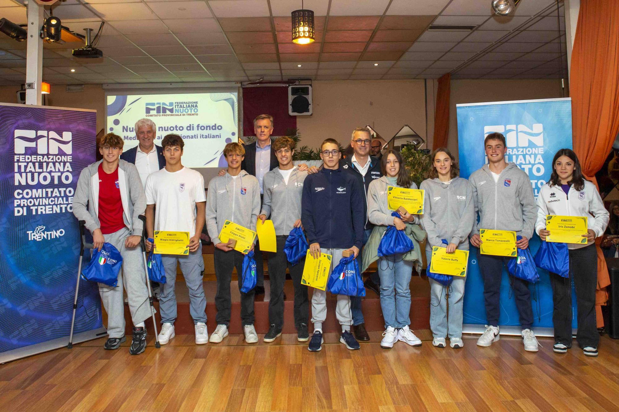 SPORT - Festa del Nuoto Trentino: tutti i 150 premiati