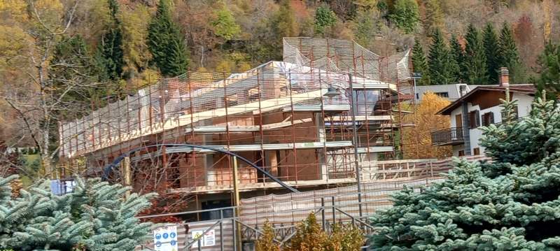 VALLE CAMONICA - Ponte di Legno: avanza il cantiere del Centro Unico di Soccorso