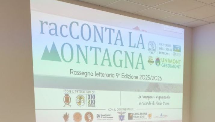 VALLE CAMONICA - Edolo, nuovo appuntamento della rassegna letteraria di Unimont