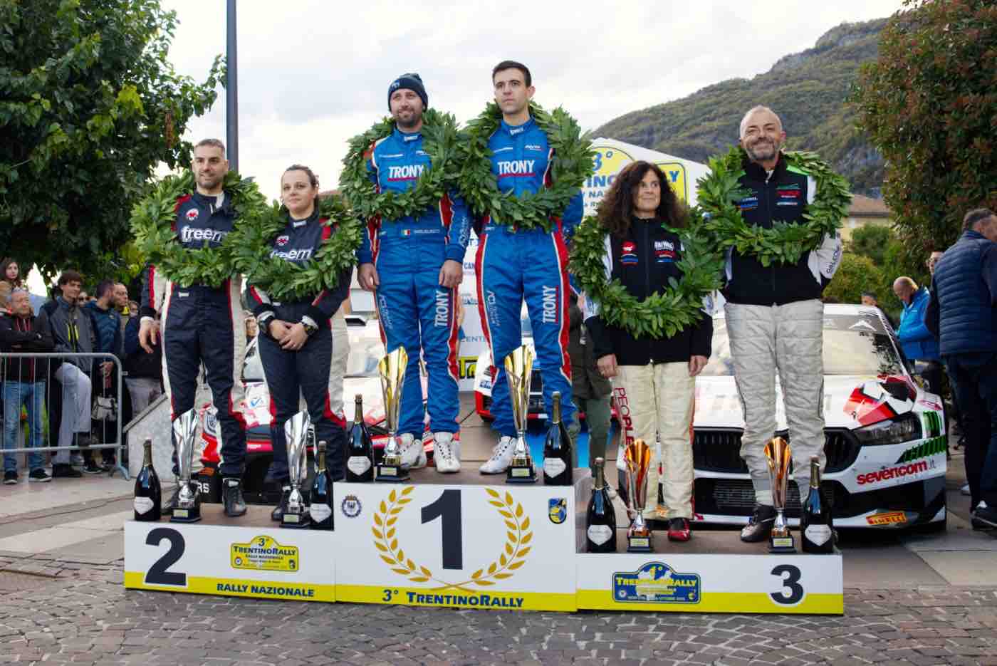 SPORT - Daprà e Guglielmetti dominano il 3° Trentino Rally