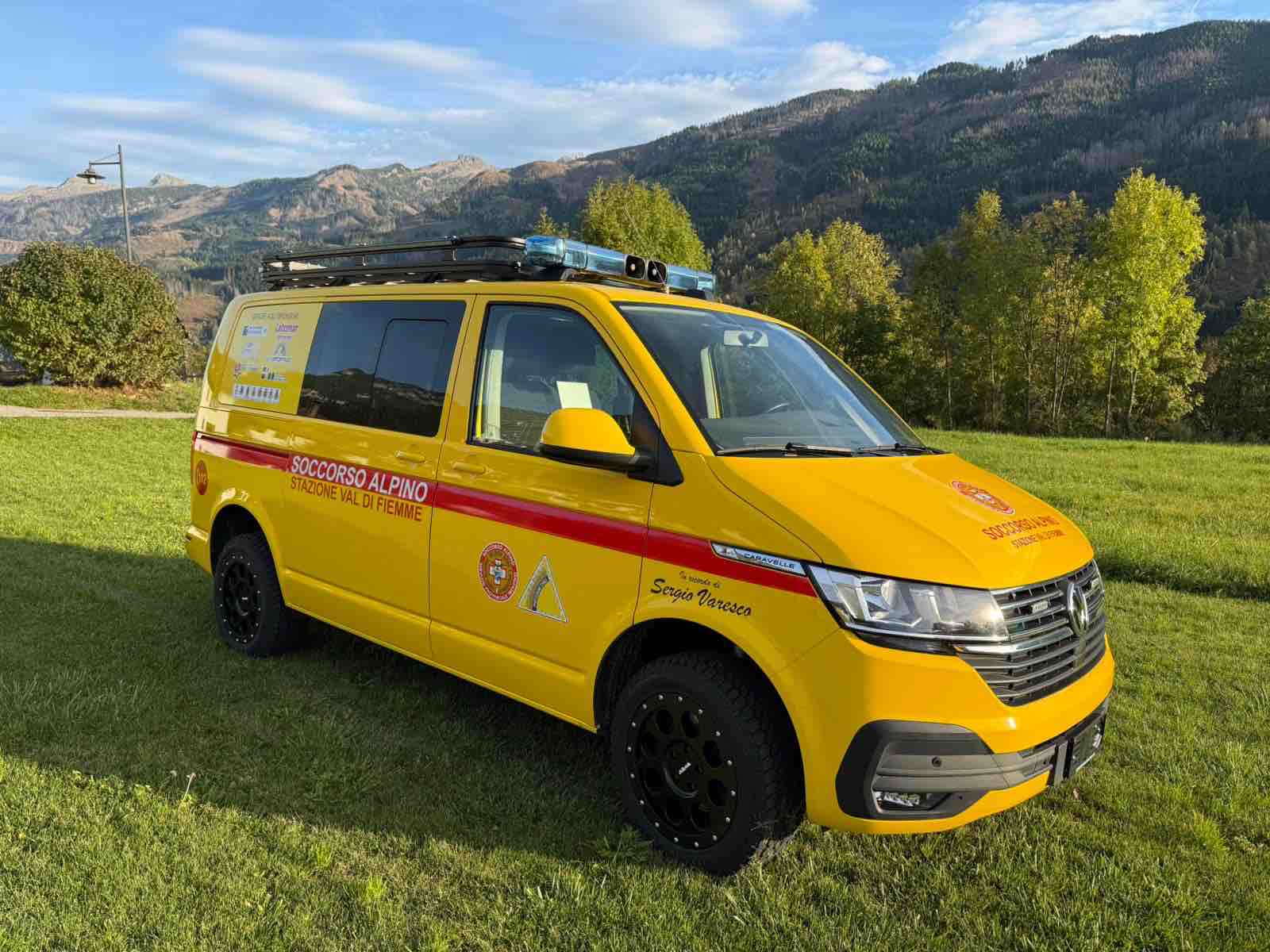 ATTUALITÀ - Soccorso Alpino e Speleologico Trentino, un nuovo mezzo per la Stazione Val di Fiemme