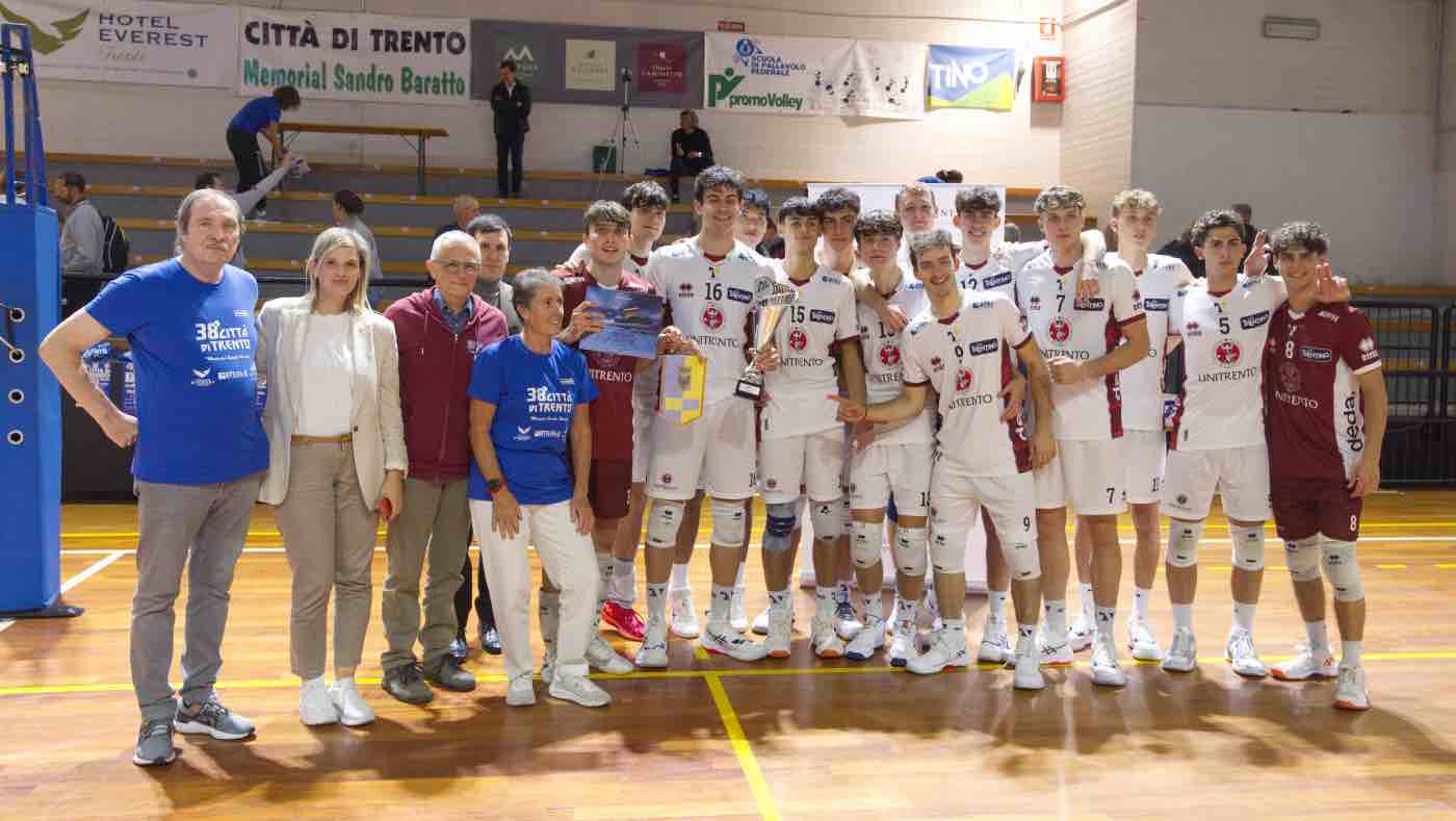 SPORT - L'UniTrento Volley vince al fotofinish il 38ª Città di Trento