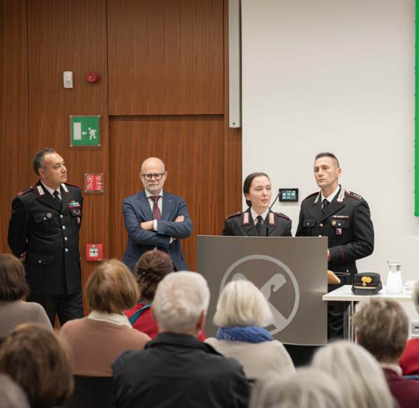 CRONACA - Bressanone, i carabinieri a tutela delle fasce deboli