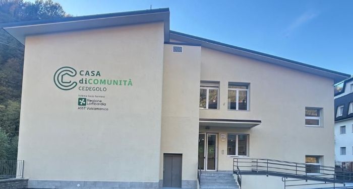 VALLE CAMONICA - Ultimati i lavori della Casa di Comunità di Cedegolo