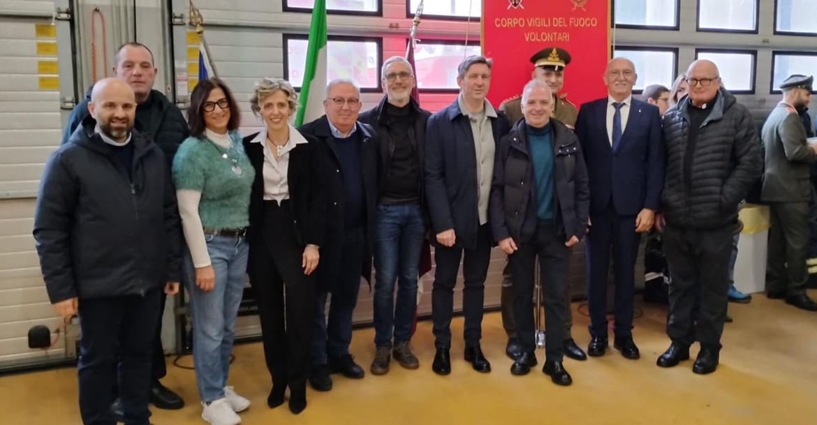 ATTUALITÀ - Vigili del fuoco, a Riva del Garda il pranzo sociale con la consegna delle benemerenze