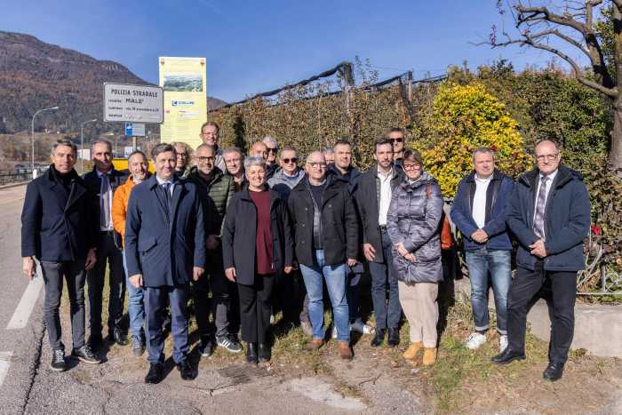 ATTUALITÀ - Circonvallazione di Cles, al via i lavori in località Campazzi