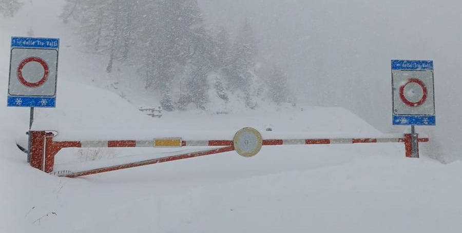 VALLE CAMONICA - Passo Crocedomini: chiusura totale della Sp 345 "Tre Valli"