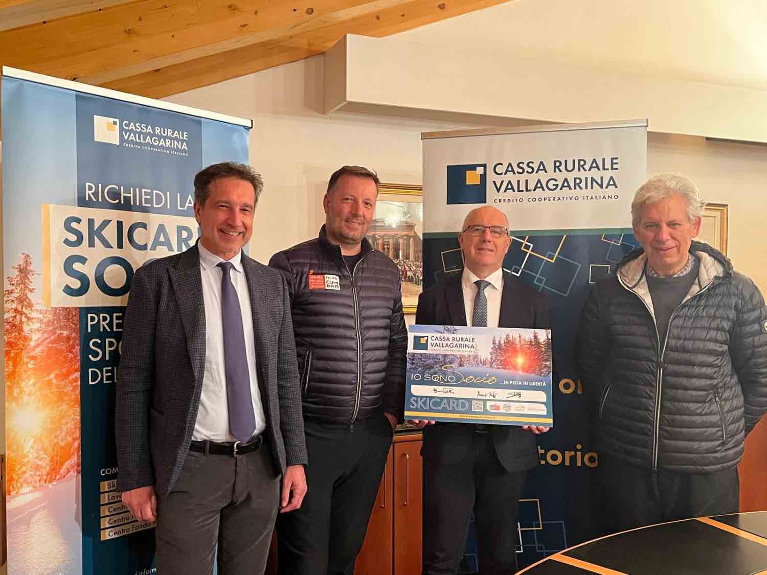 ATTUALITÀ - Cassa Rurale Vallagarina: in pista sull'Alpe Cimbra con la "Skicard socio"