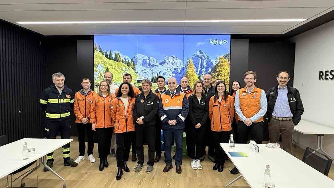 ATTUALITÀ - Protezione civile trentina, settimana di confronto e formazione con i colleghi del Brasile