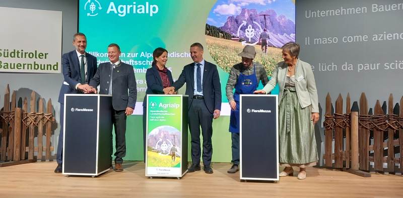 ALTO ADIGE - Bolzano: inaugurata Agrialp, la fiera dell’agricoltura alpina