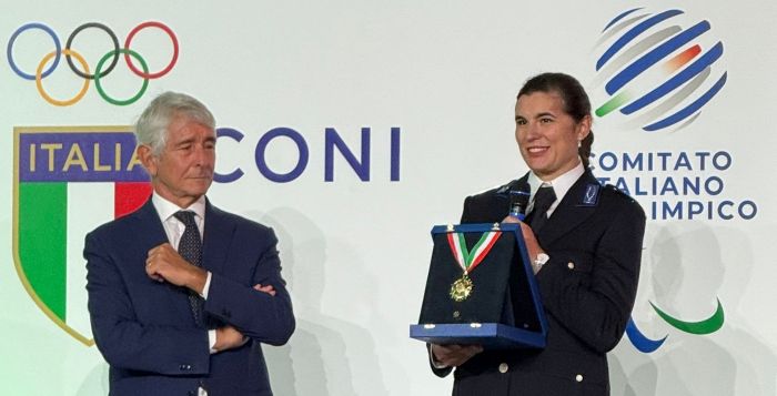 SPORT - Il "Collare d'Oro" alla paraciclista Claudia Cretti