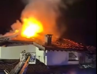 VALLE CAMONICA - Pian Camuno: incendio devasta mansarda, casa inagibile