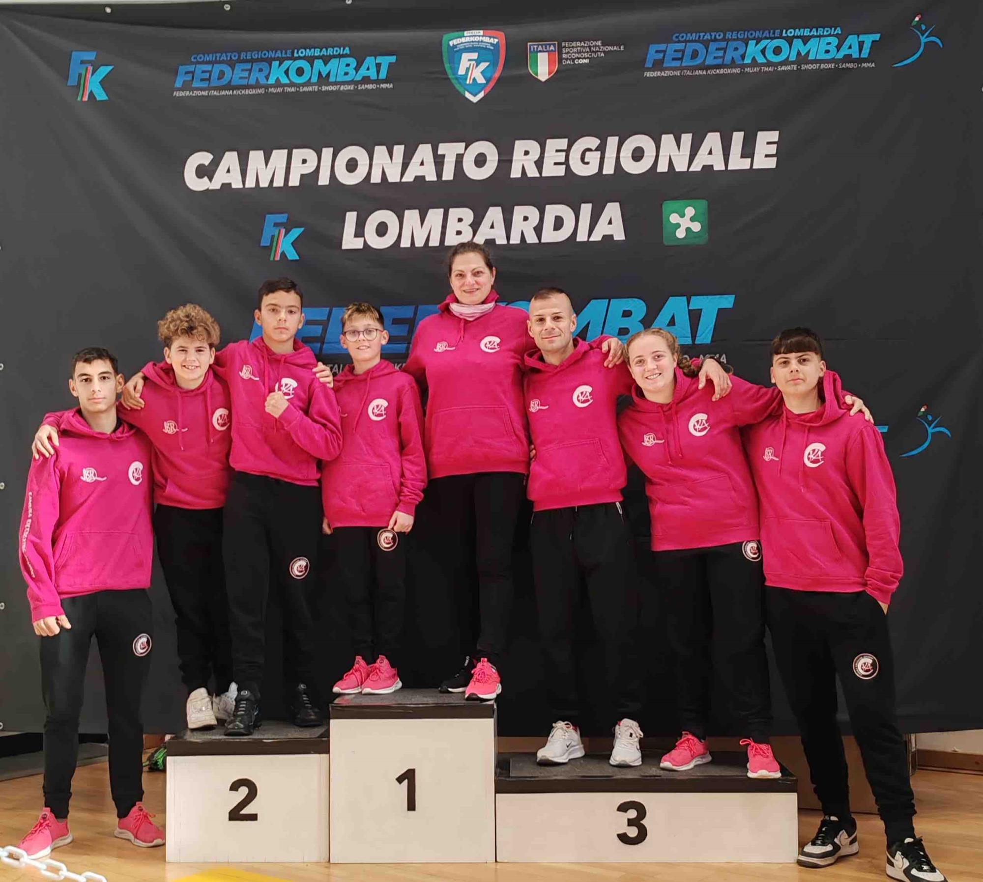 SPORT - Regionale Tatami, Camuna Kickboxing conquista 11 medaglie