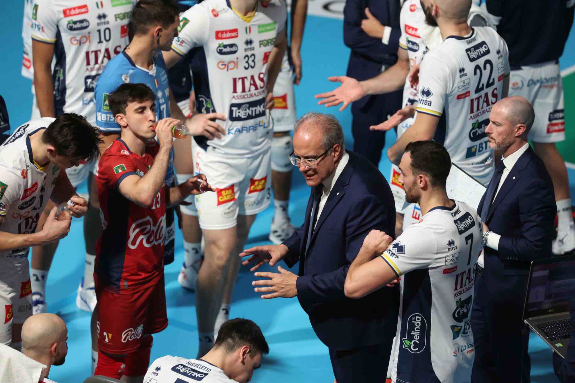 SPORT - Volley, SuperLega: 21a vittoria casalinga di fila per Trento