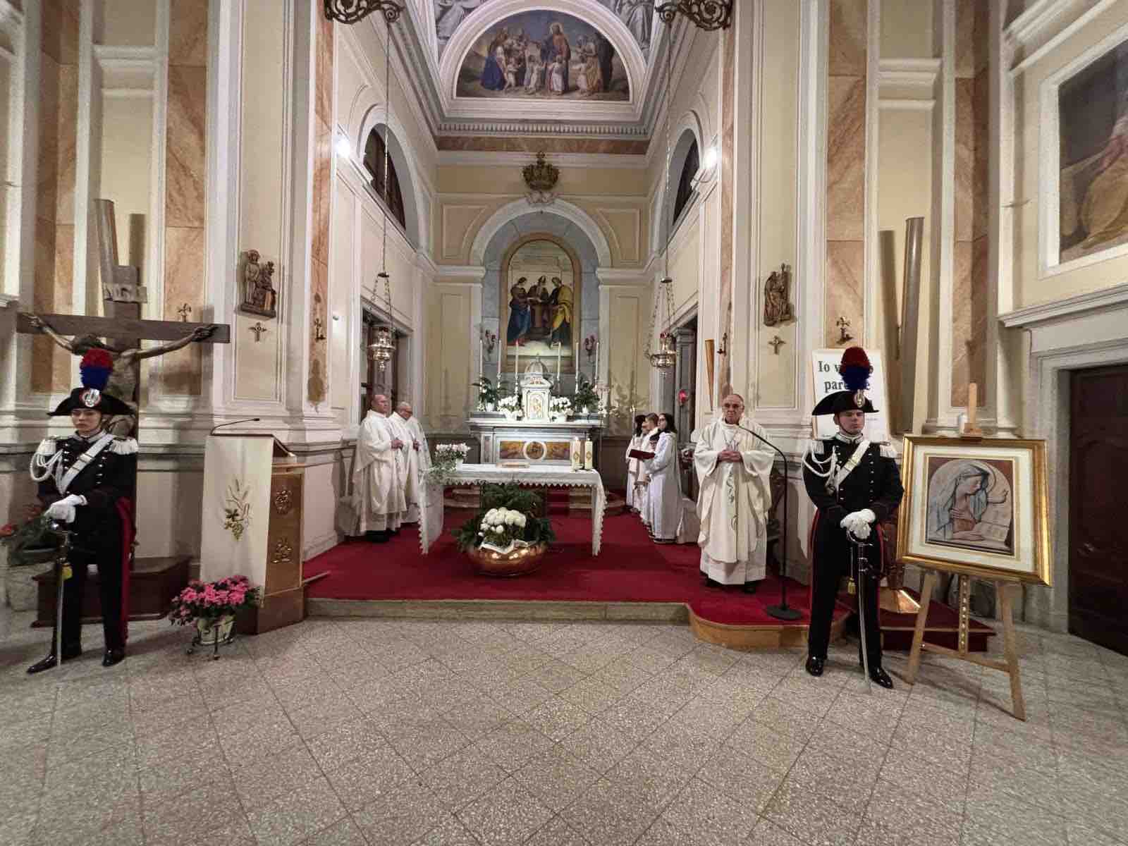ATTUALITÀ - Virgo Fidelis celebrata a Trento dai carabinieri