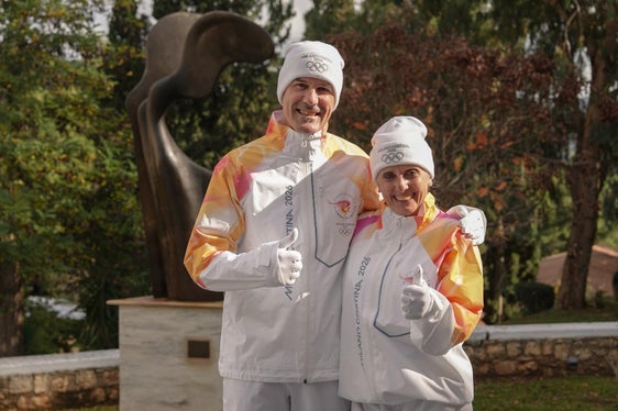 SPORT - Armin Zoeggeler tedoforo ad Olimpia: "Una grande emozione personale"