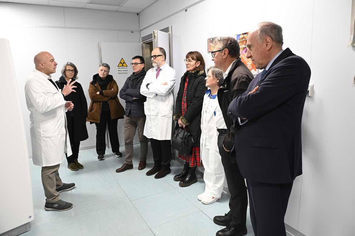 RIVA DEL GARDA - Ospedale di Arco: scambio degli auguri e inaugurazione della nuova TAC