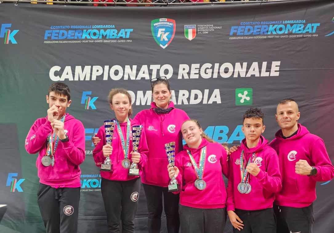 SPORT - Camuna Kikcboxing Academy vincente e protagonista ai Campionati regionali tatami