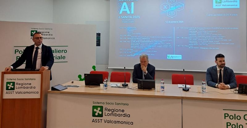 VALLE CAMONICA - L'intelligenza artificiale applicata alla sanità: confronto a Esine