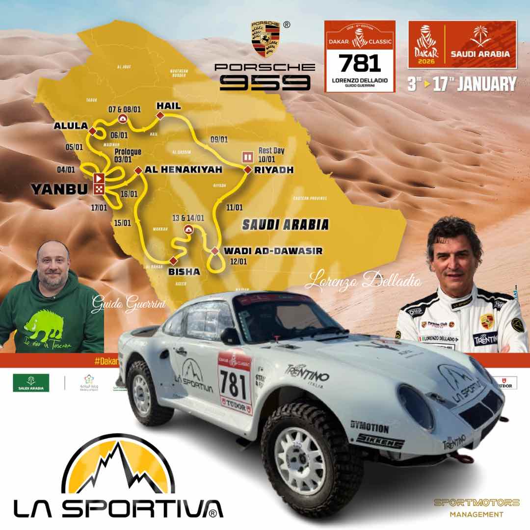 SPORT - Tre bresciani e un trentino alla Dakar 2026
