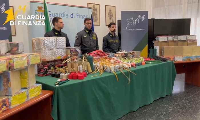 CRONACA - Maxi sequestro di fuochi d'artificio nel Bresciano
