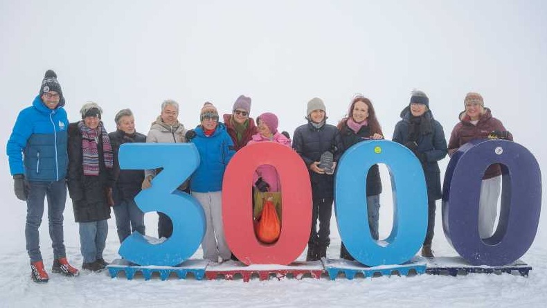 EVENTO - Claudia Giordani e le sciatrici della Valanga Rosa al Presena