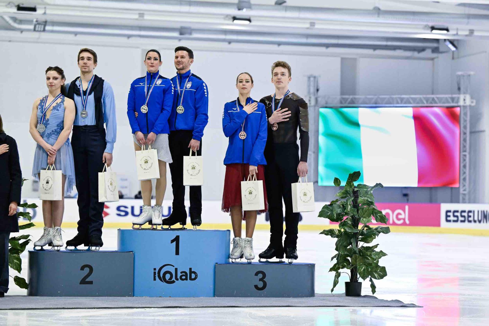 SPORT - Pattinaggio di Figura: i nuovi Campioni d'Italia