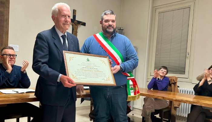 VALLE CAMONICA - Malegno: cittadinanza onoraria al professor Nicola Stivala