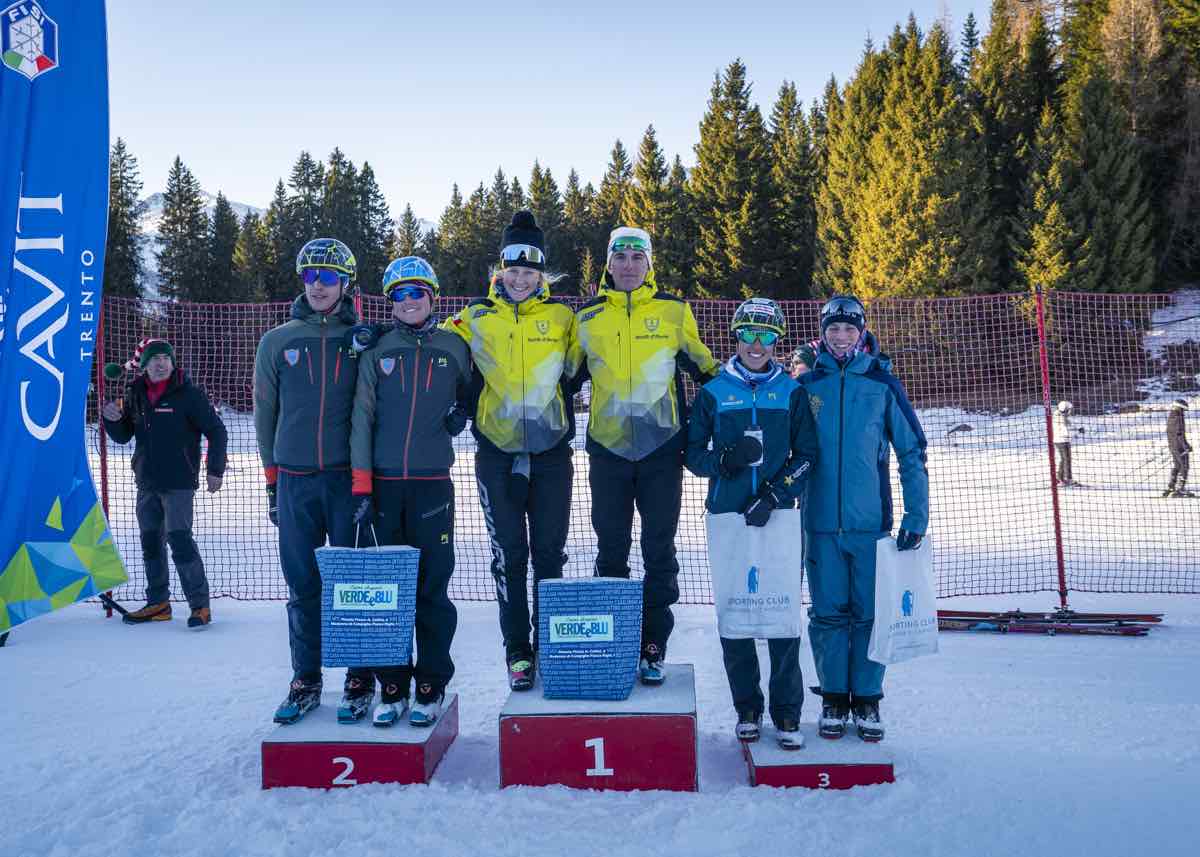 SPORT - Coppa Italia Skialp, Mascherona con Canovi vince anche la mixed relay a Campiglio