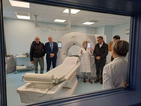 ATTUALITÀ - Ospedale di Tione, l’assessore Tonina ha inaugurato la Tac