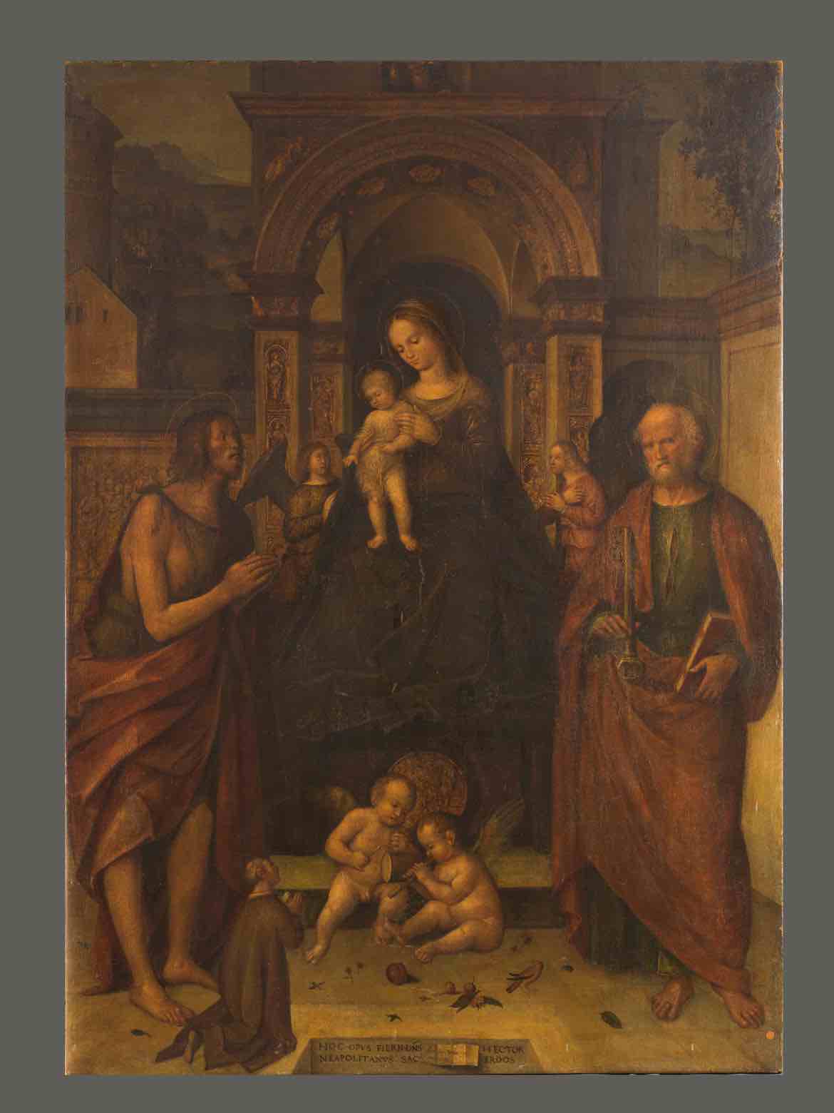 CULTURA - La pala d'altare di Francesco Verla di nuovo in Trentino