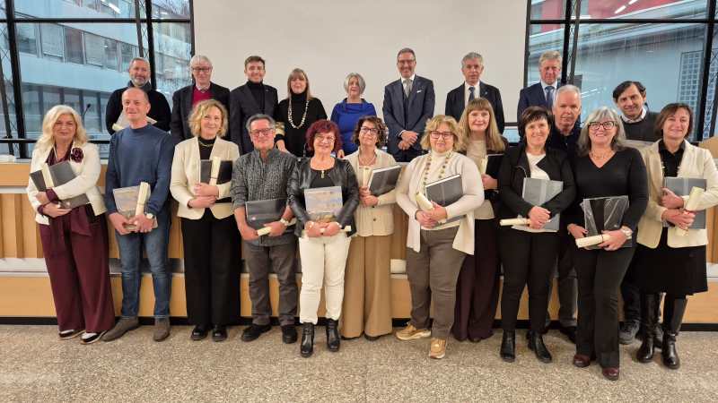 ATTUALITÀ - La Regione Trentino Alto Adige saluta i pensionati del 2024