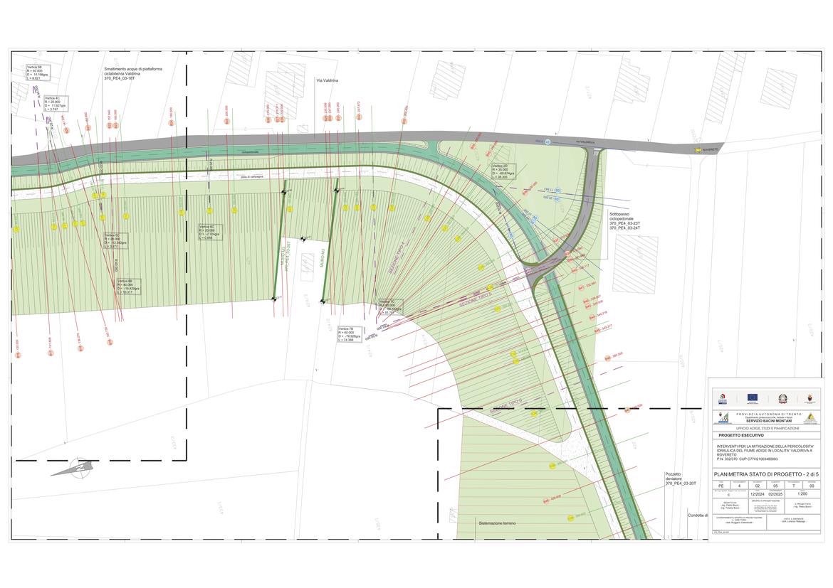 TRENTINO - Valdiriva, avviata la gara per il nuovo argine di protezione sull’Adige