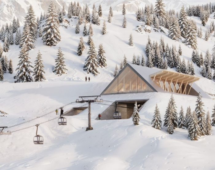 VALLE CAMONICA - Ponte di Legno: una modernissima telecabina al Corno d'Aola