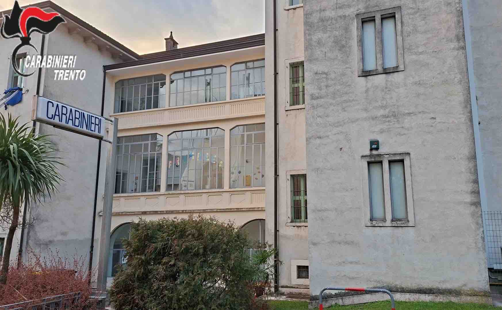 ATTUALITÀ - Arco: la Stazione Carabinieri si trasferisce temporaneamente a villa Althamer