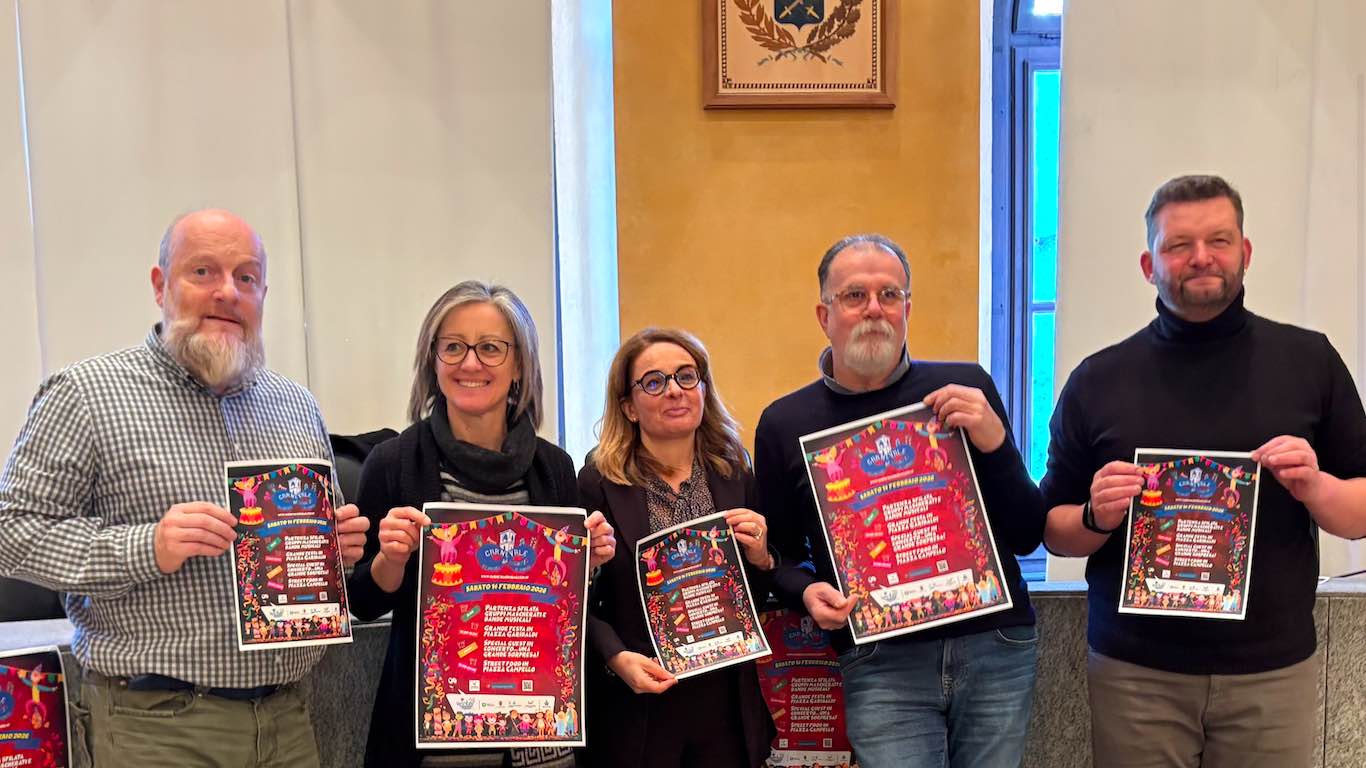 EVENTO - Sondrio, Carnevale dei ragazzi sabato 14 febbraio