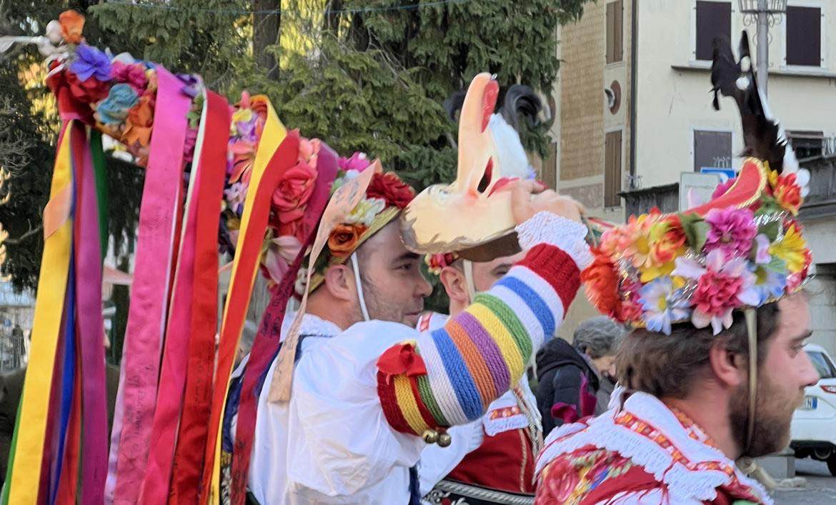 VAL DI FASSA - Canazei presidio delle Mascherate Dolomitiche