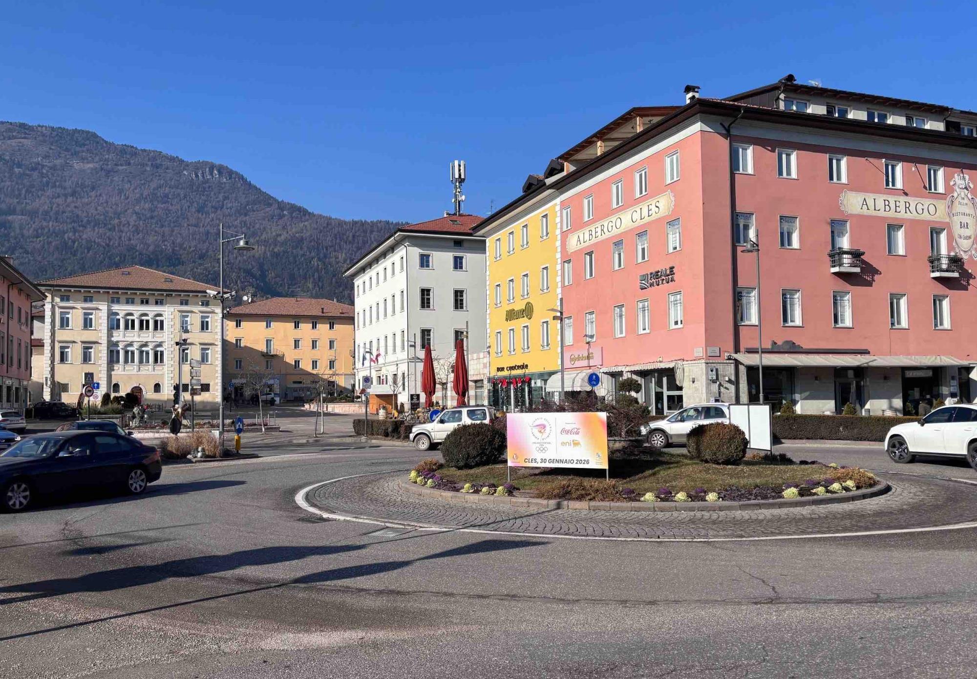 ATTUALITÀ - La fiamma olimpica arriva a Cles