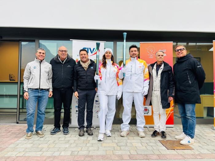 EVENTO - Riva del Garda ha accompagnato la Fiamma Olimpica