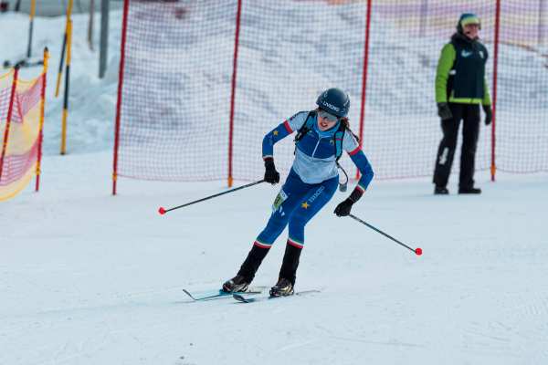 SPORT - Sci: Nicolò Canclini e Giulia Murada campioni italiani nella Sprint