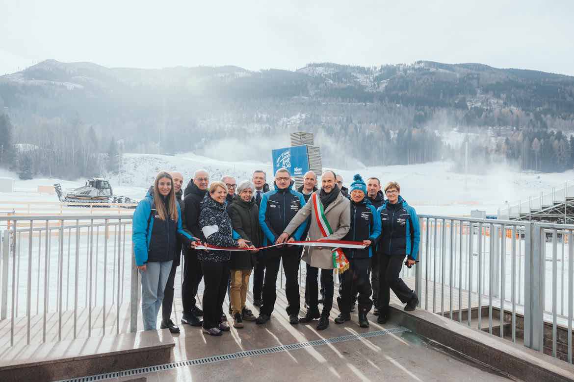 VAL DI FIEMME - Lago di Tesero, inaugurato il nuovo Stadio del Fondo Fabio Canal