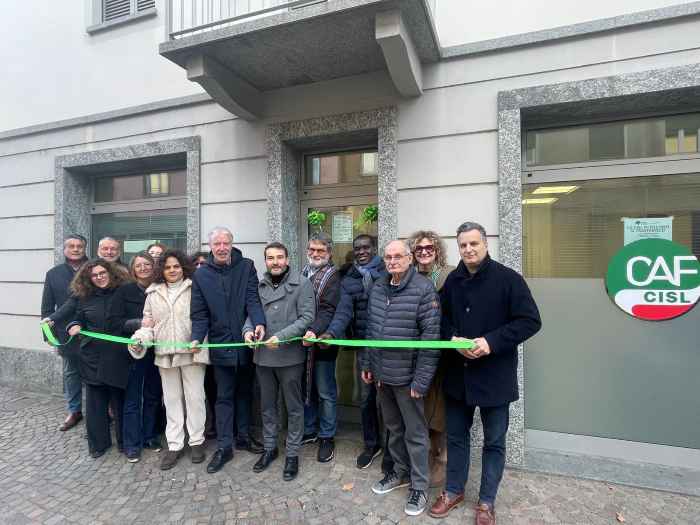 VALTELLINA - Inaugurata la nuova sede Cisl di Delebio