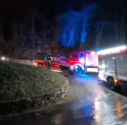 VALLE CAMONICA - Malonno, incendio distrugge bosco in località Volpera 