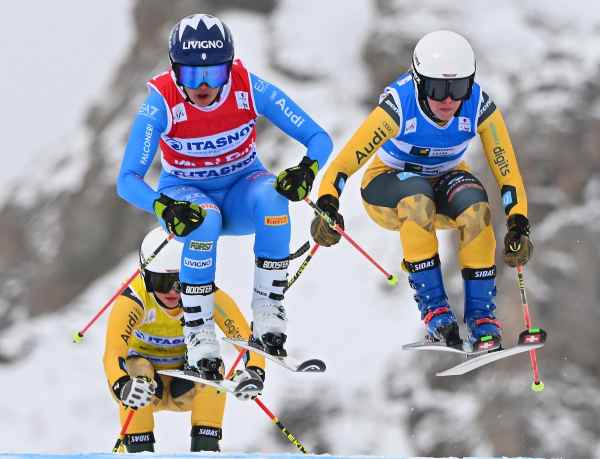 SPORT - Ski Cross World Cup, in Val di Fassa, trionfa Jole Galli