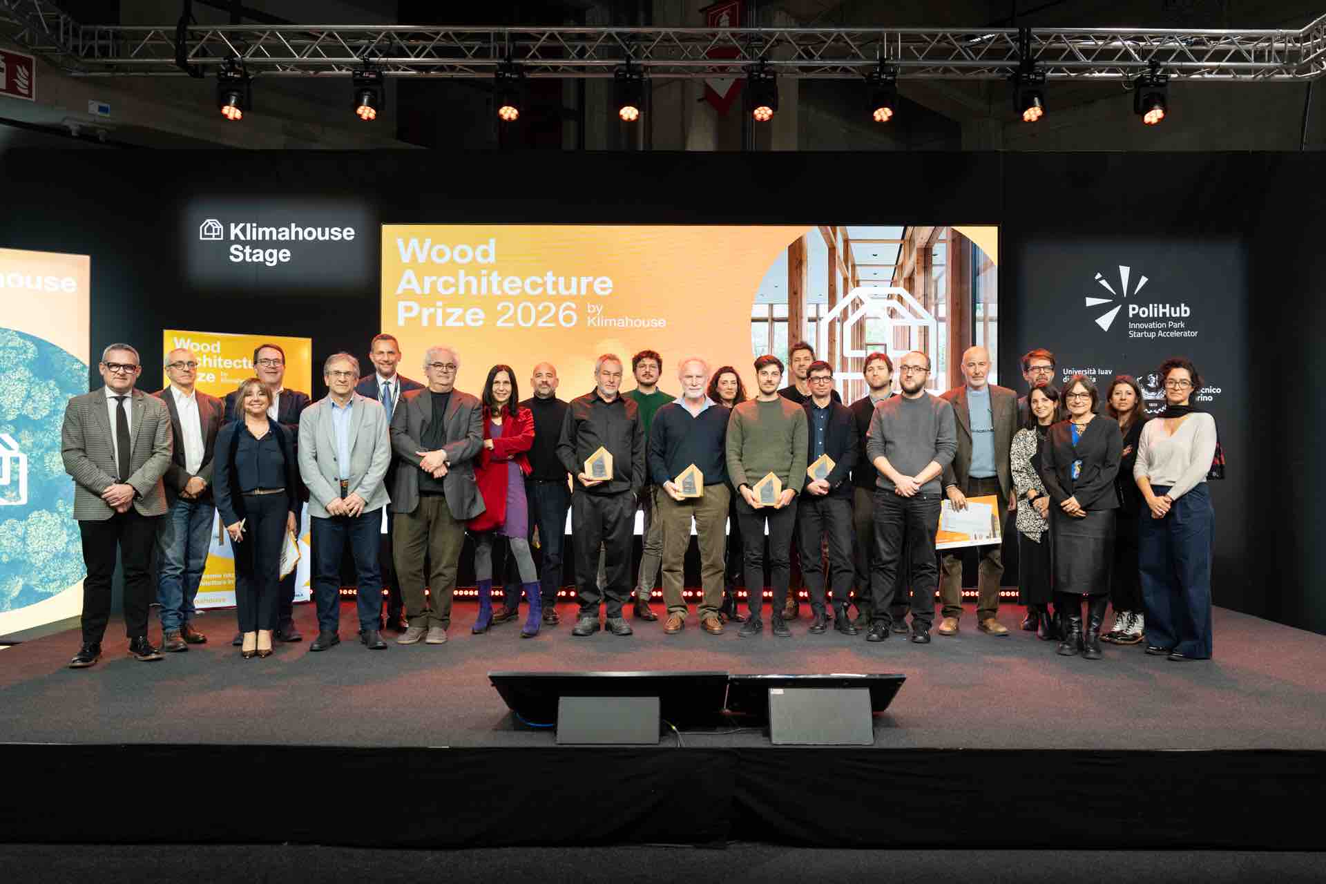 ALTO ADIGE - Klimahouse, la premiazione del Wood Architecture Prize 2026