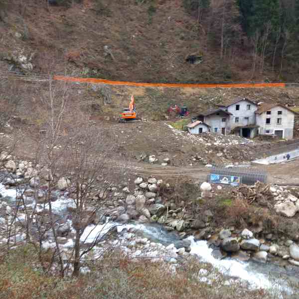 EDOLO - Spostamento della condotta forzata dell'impianto idroelettrico di Iscla