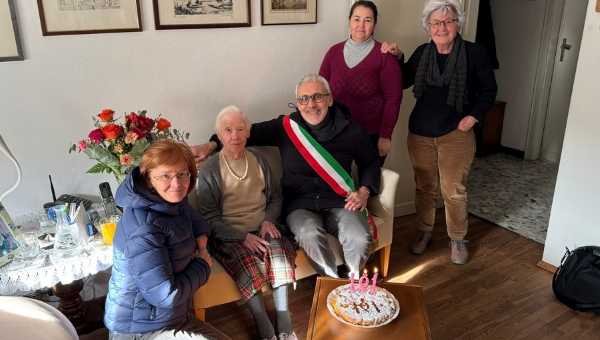 TRENTINO - Riva del Garda: Maria Comai festeggia i 101 anni