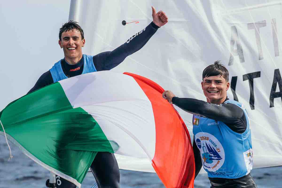 SPORT - Vela, oro per Pascali e Cirinei al Mondiale ILCA U21