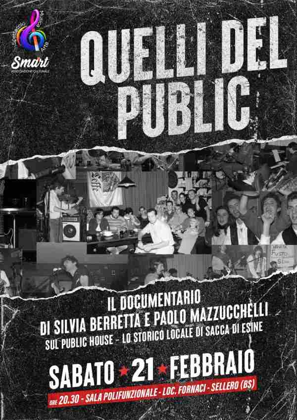 VALLE CAMONICA - Sellero, presentazione del documentario “Quelli del Public”
