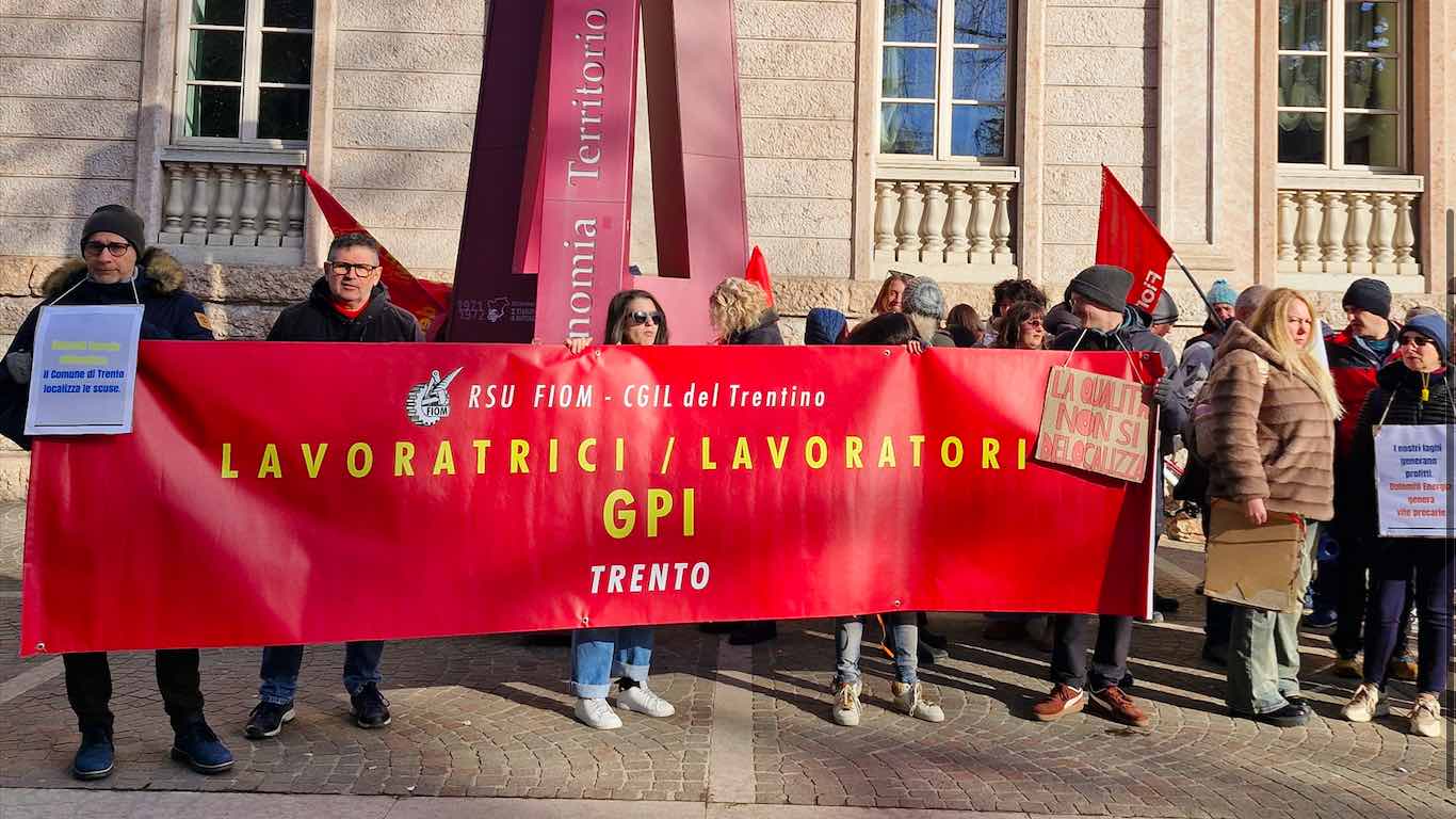 ATTUALITÀ - Call center Dolomiti Energia: la protesta non si ferma